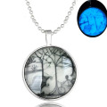 Jóias em liga de cobre NEcklace Luminous NEcklace Charm Pendant Necklace